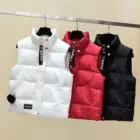 2021 весна-осень хлопковый жилет короткий Корейская версия Осень-зима женский жилет Женская куртка