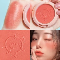 girl blush peach cream makeup blush palette cheek contour blush cosmetics blusher cream korean makeup rouge cheek tint blush new