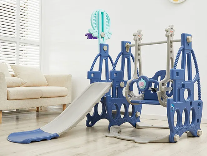 Baby Slide 3 in 1 Indoor Home Safety Swing Chair Combination outdoor Kindergarten Kids Playground Sports Game Toy | Игрушки и хобби