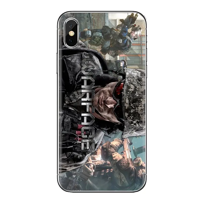 Мягкие прозрачные чехлы Warface с пониженным содержанием жира игровой для Samsung Galaxy J1