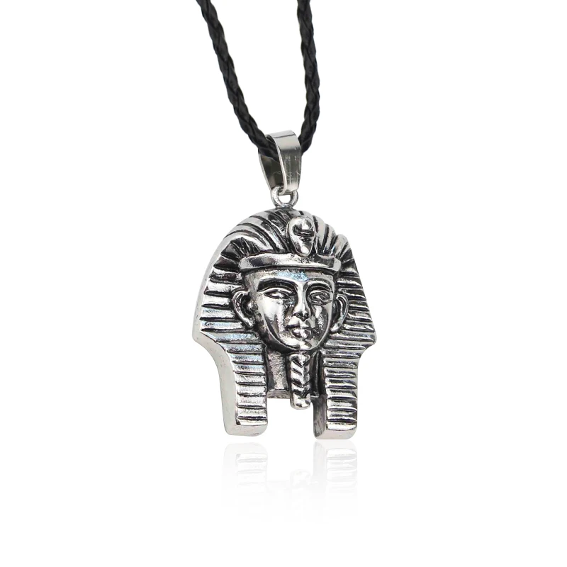 

Retro Men Women Pendant Necklace Egyptian Pharaon Sphinx Pendant Necklace Trendy Creative Jewelry