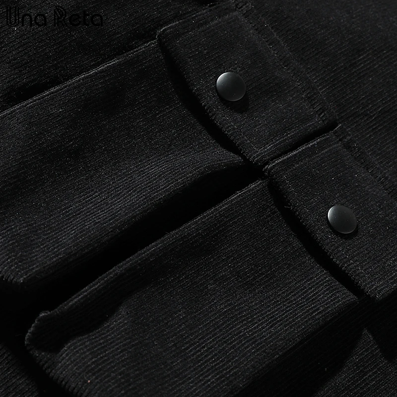 

Una Reta Men Jacket New Hip-Hop Men Clothing Streetwear Corduroy Print Jackets Korean Style Plus Size Vintage Coat Men