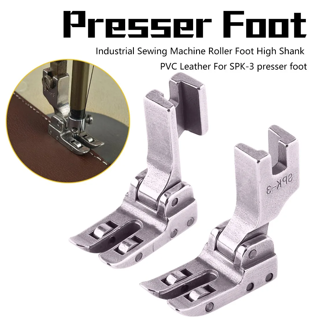 SPK 3 лапка Промышленная швейная машина роликовая с высоким хвостовиком ПВХ