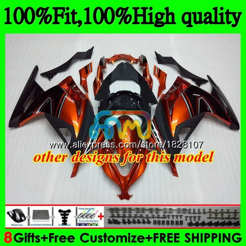 Инъекции для KAWASAKI ZX3R EX300 EX ZX 300R 4BS.65 ZX-3R ZX300R 13 14 холодный красный белый 15 16 17 2013 2014 2015