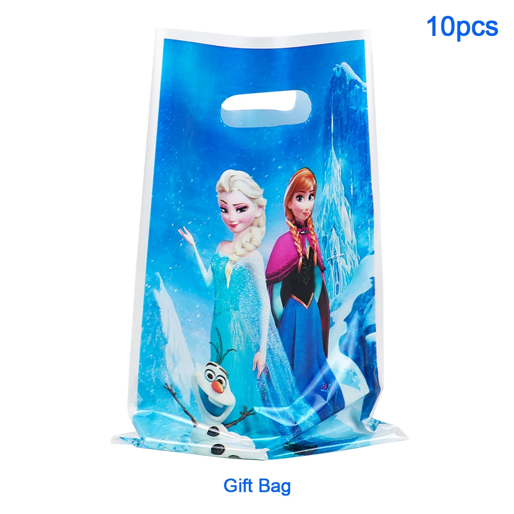 Disney-set de decoraciones de dibujos animados de Frozen 1, suministros de cumplea&ntilde;os para 20 ni&ntilde;os, 100/81/80/40 unidades-3