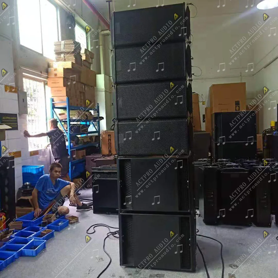 Профессиональный Сценический Линейный громкоговоритель один 12 дюймовый