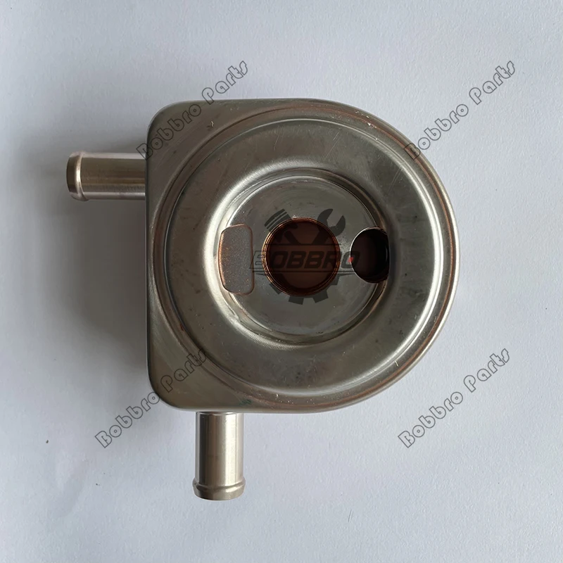 

V3800 V3800-DI-T-E2B/E3B/E3BG Oil Cooler 1J550-37010 For Kubota Tractor M105 M105D M85D M9960 M5111 Farmer Machine AR98 VR98