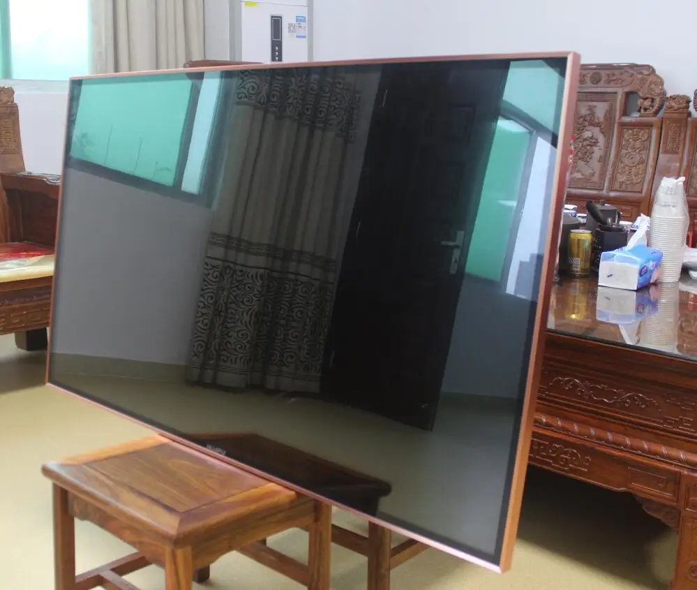 85 см 95 100 дюймов Смарт Android ЖК-дисплей 4K ТВ светодиодный wifi/lan IP Интернета DVB-T2