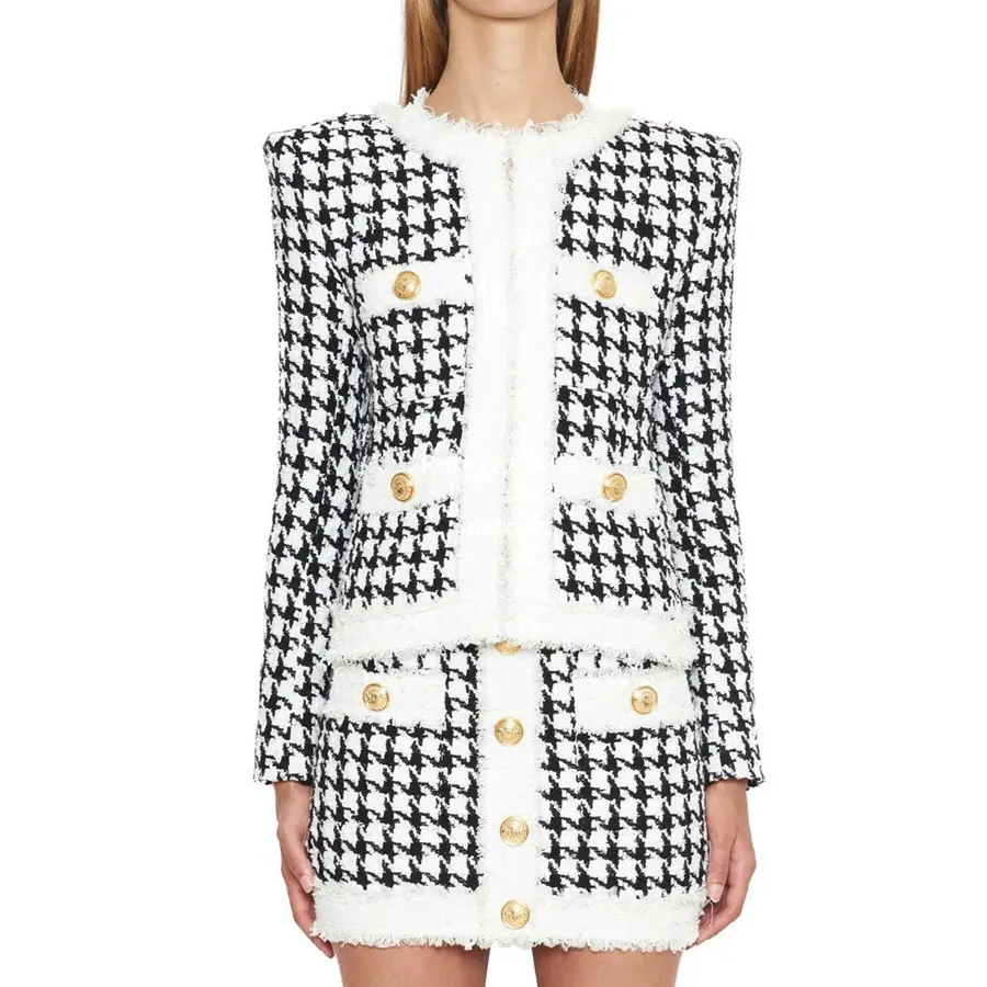 Женский комплект из 2 предметов осенний пиджак с длинным рукавом и мини юбка двух