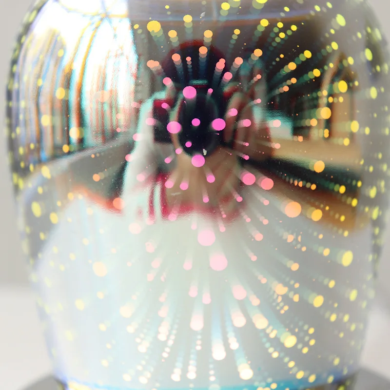 Светящаяся Настольная 3D лампа в виде фейерверка вверх и вниз встросветодиодный