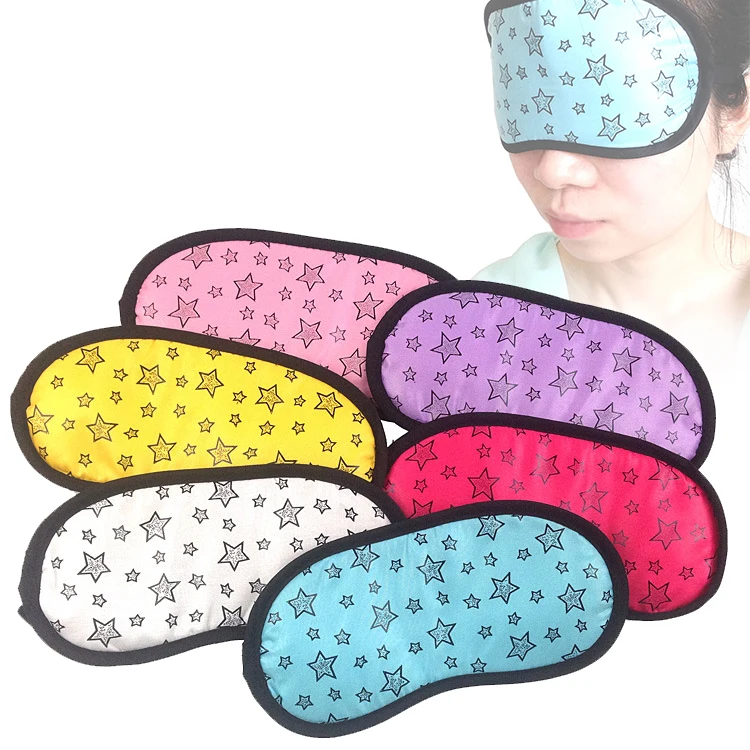 Натуральный отдых звезды печати регулируемый ремень Путешествия мягкая маска