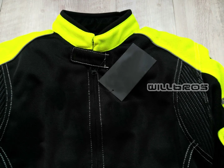 

Summer Mesh Oxford Jacket Motorcycle Motorbike Motocross Scooter ATV Riding Protective Men's Suit