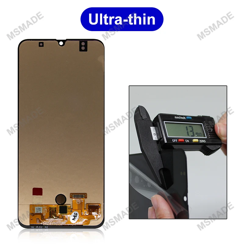 Digitalizador de Pantalla T&aacute;ctil Super AMOLED Para Samsung Galaxy, A50, SM A505FN, DS, A505F, A505, LCD, con Marco-3