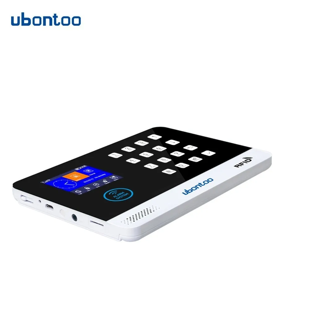 UBONTOO Многоязычная wifi GSM домашняя охранная сигнализация детектор движения