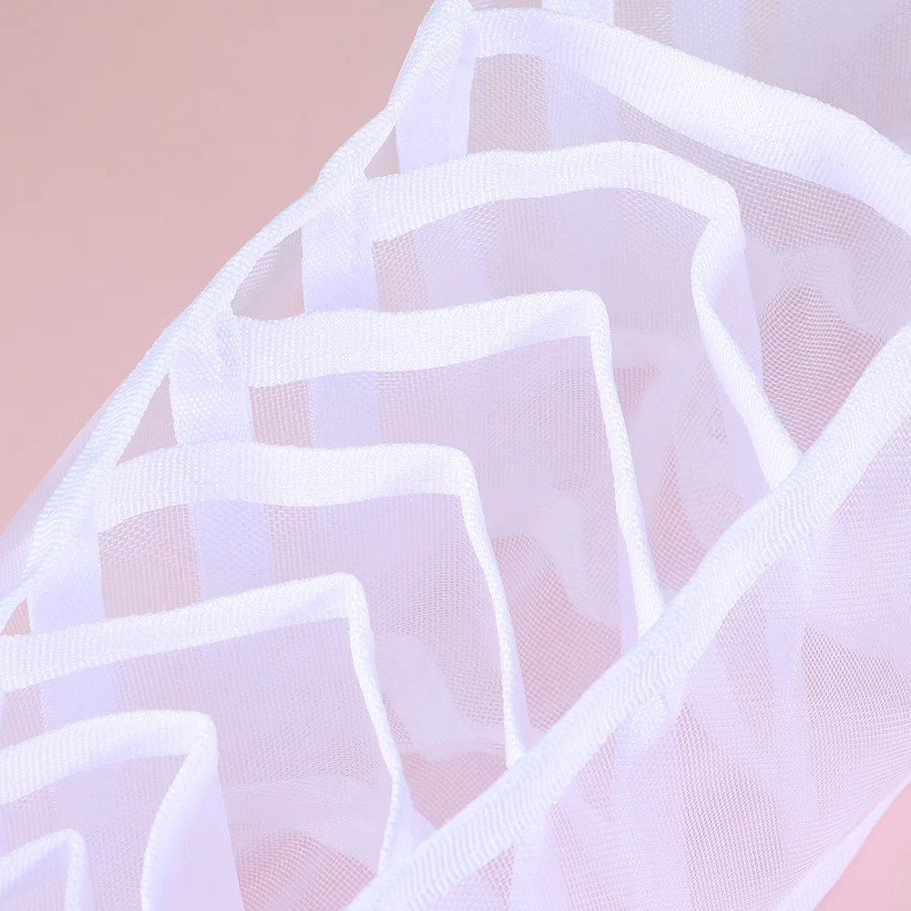 

1 Set of 3PCS Nylon Underwear Storage Box Compartments Storage Case Flexible Underwear Organizer Box Multi-purpose Grids Sto