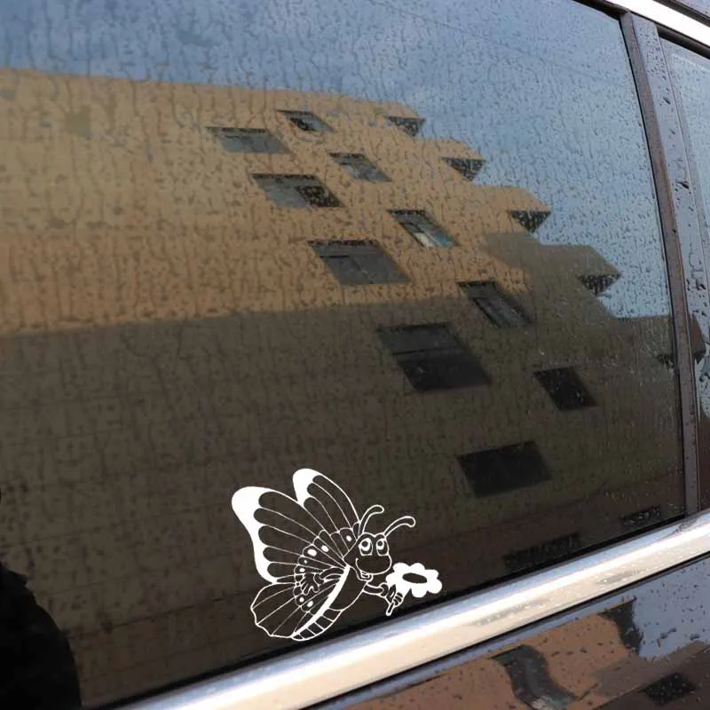 

Car Stickers Fun Baby Iris PVC Decals Black/silver 15CM* 12.9cm