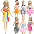 Один комплект, модный наряд, смешанный стиль Вечерние вечернее платье, повседневная одежда, блузка, футболка, брюки, юбка, Одежда для куклы Барби, игрушка для девочек