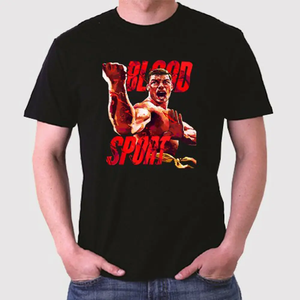Новый Bloodsport крови спортивные 90s фильма Ван Дамм Для мужчин комплект из черной