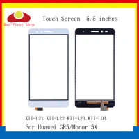 10pcslot touch screen for huawei honor 5x touch panel sensor digitizer front glass outer gr5 touchscreen no lcd kii l21