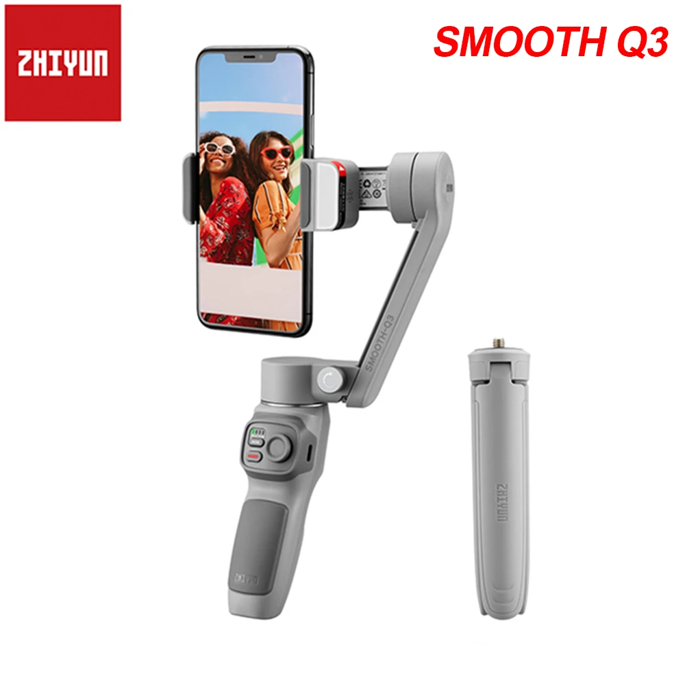 

Zhiyun Smooth Q3 3-Axis Handheld Smartphone Gimbal Stabilizer for iPhone 13 12 11 Pro XS XR X S10 S9 PK Smooth 4 KEELEAD Gimbal