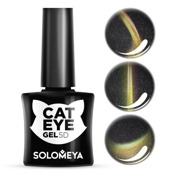 Solomeya Гель лак Кошачий глаз 5D Vip Cat Eye|Гель для ногтей| |