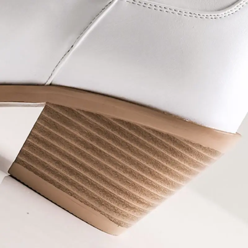 FITWEE женская обувь Женские ботильоны с острым носком В ковбойском стиле Ботинки