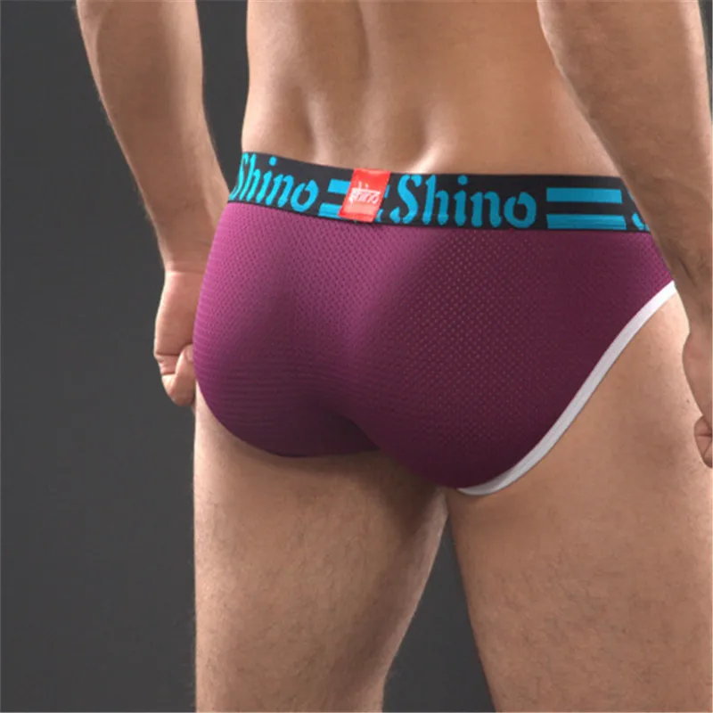 Женские Дышащие сетчатые трусы модное короткое Сетчатое нижнее белье