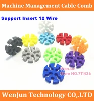12 wire category 6 module network cable management comb room finishing beam combing machine studio room cable organizer