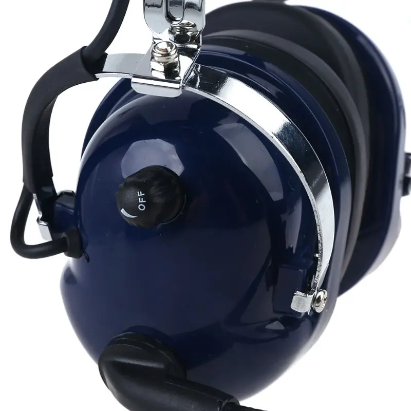 

Air RA200 Aviation Headset with GA Dual Plugs Stereo Mono Switch MP3 Music