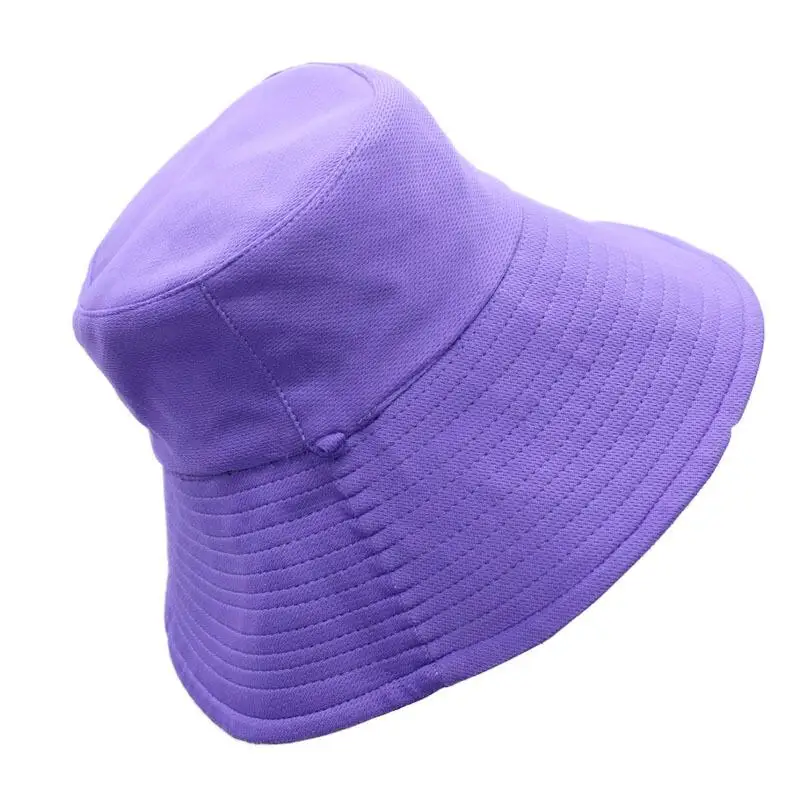 Панама Двусторонняя Складная унисекс сетчатая шляпа от солнца с вентиляцией для