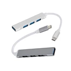 Портативный концентратор USB Type C удлинитель 4 Порты USB 3,0 2,0 мульти разветвитель адаптер