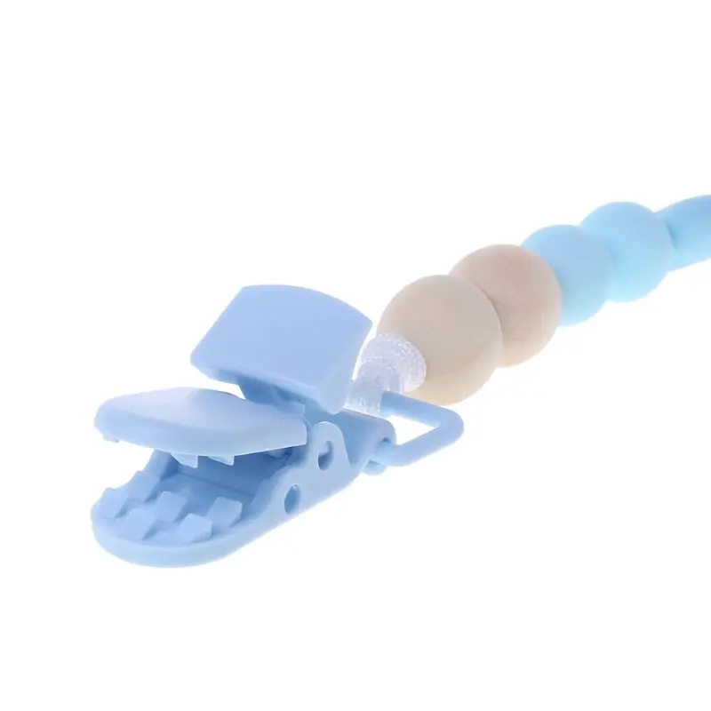 Детская пустышка на цепочке с прищепкой клип BPA бесплатные силиконовые цепочка