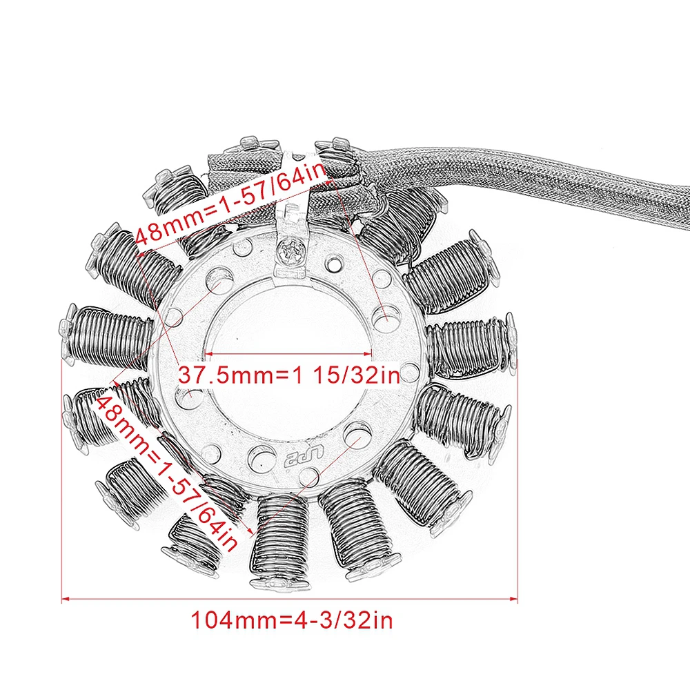 Motorcycle Generator Stator Coil For BMW S1000RR S1000R S1000XR 2015-2017 HP4 2011-2014 S 1000 R/RR/XR 12317718420 enlarge