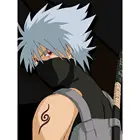 Картина по номерам Хатаке Какаши - Взгляд, 30 х 40 см