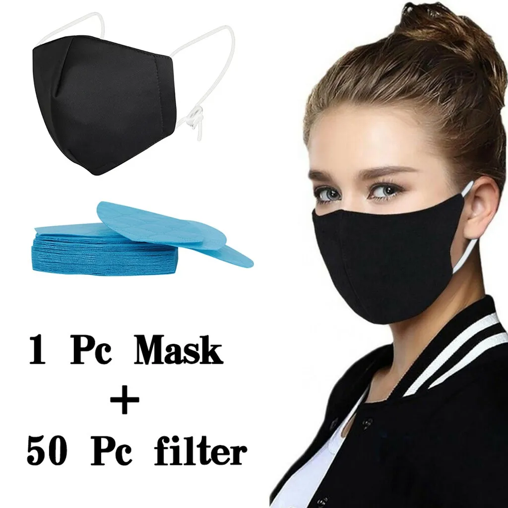 2020 Anti Pollution Mask Unisex Outdoor Protection Non-Woven Fabric Dust PM2.5 mascarillas de proteccion | Дом и сад