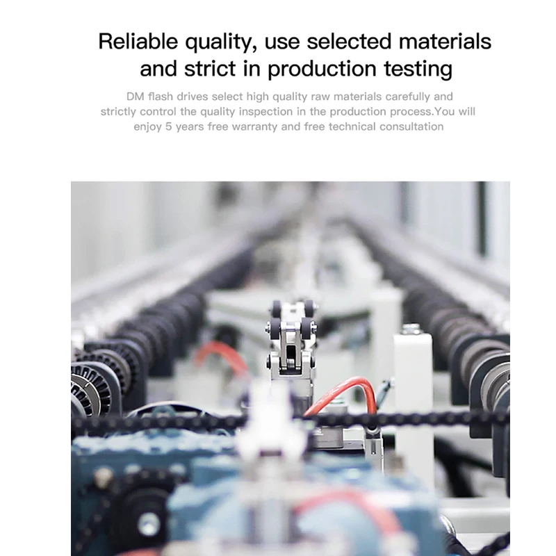 USB флеш накопитель DM металлический на 128 ГБ карта памяти 3 0 64 с реальной емкостью 32