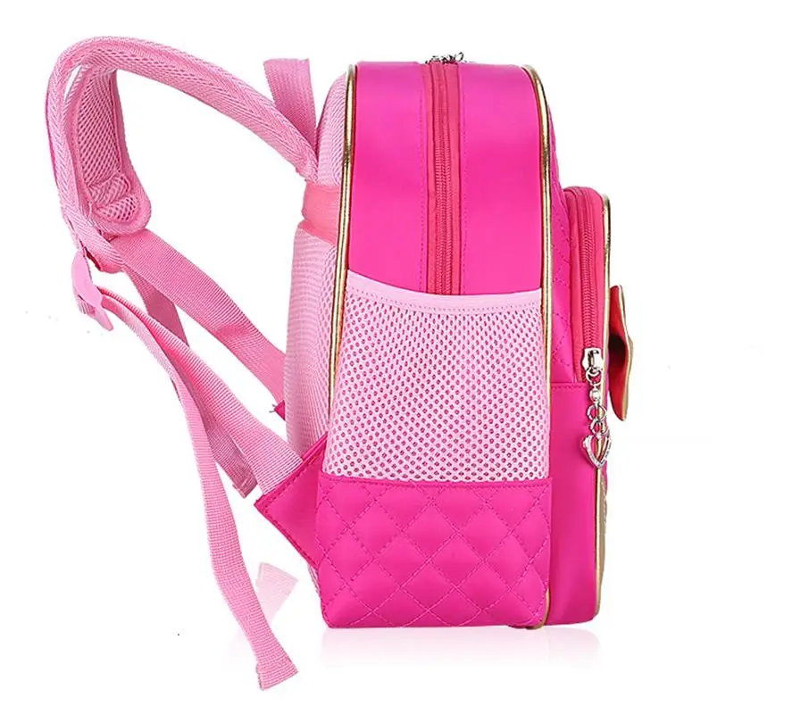 Школьная Детская сумка для детского сада рюкзак принцессы с бантом из