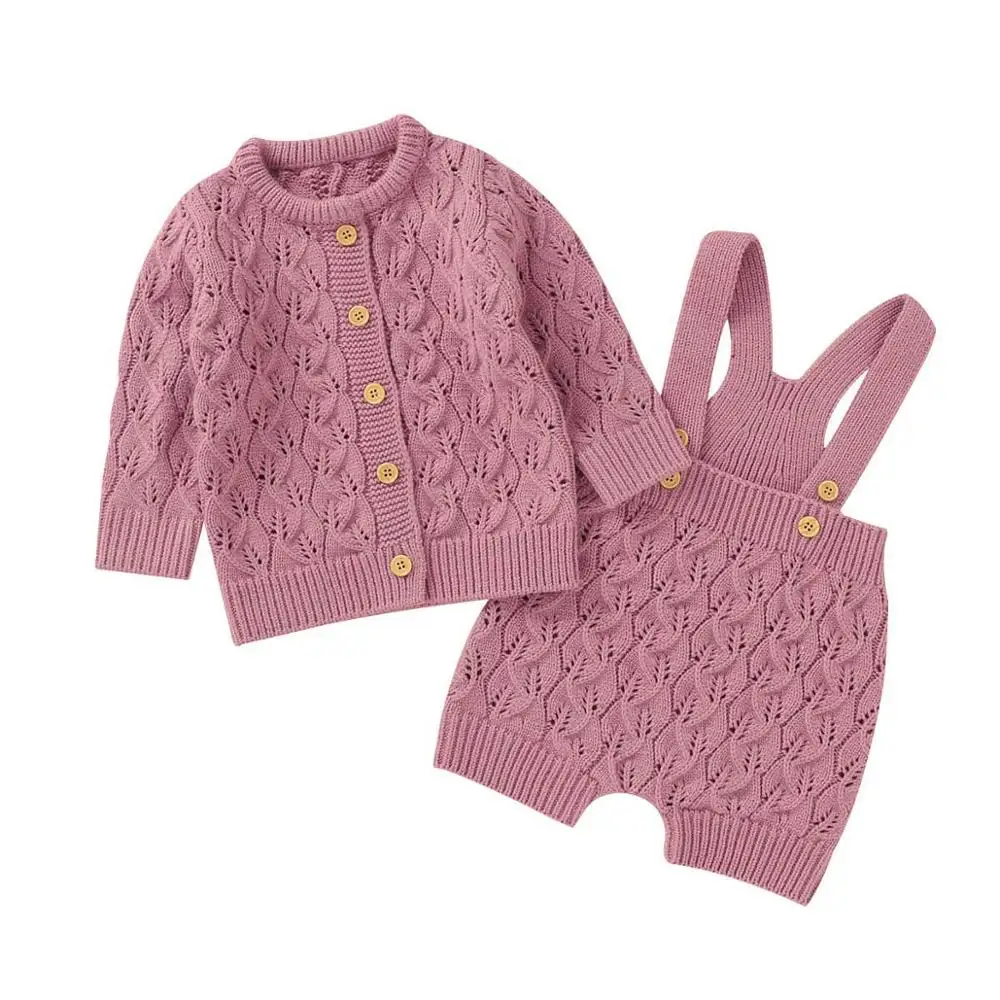 Baby Rompers Sleeveless Newborn Infant Boy Girl Solid Knitted Jumpsuits Outfits One Piece Toddler Kids Sweaters Overalls Clothes | Детская