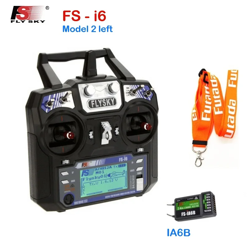 FLYSKY FS-i6 i6 2 4G 6CH передатчик AFHDS с iA6B X6B A8S R6B iA10B приемник Радиоконтроллер для RC FPV Дрон