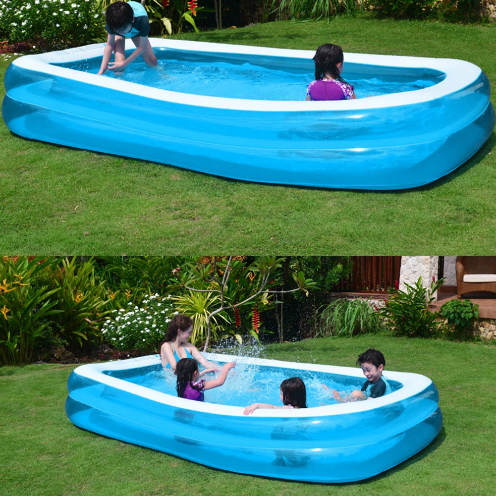 

Summer Inflatable Swimming Pool Family Kids Children Adult Play Bathtub Wat