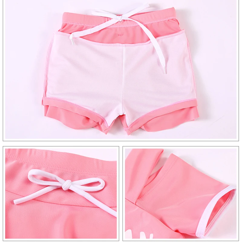 Детские милые купальники принцессы костюмы для девочек летний пикантный