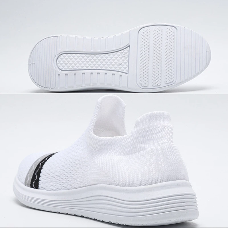 

New Sneakers Women Fashion Socks Casual Sneakers Shoes Ladies Summer Knitted Vulcanized Shoes Woman Trainers Tenis Feminino