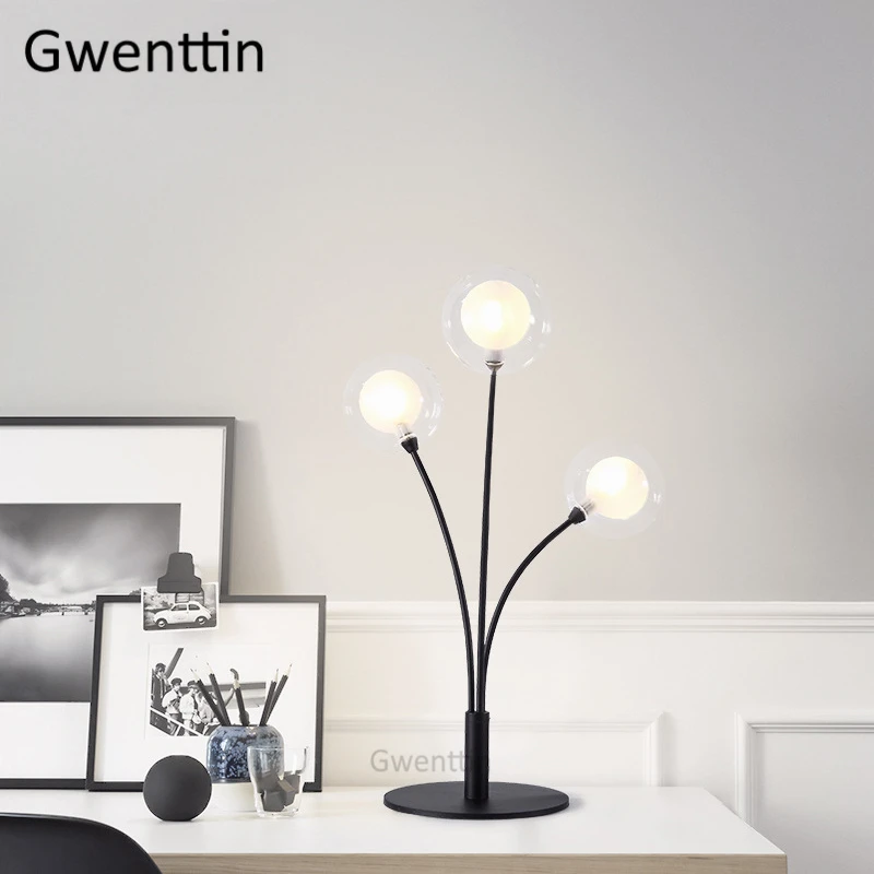 

Magic Bean Table Lamp Modern Stand Desk Light for Living Room Bedroom Bedside Lamp Led Light Fixtures Luminaire Nordic Home Deco