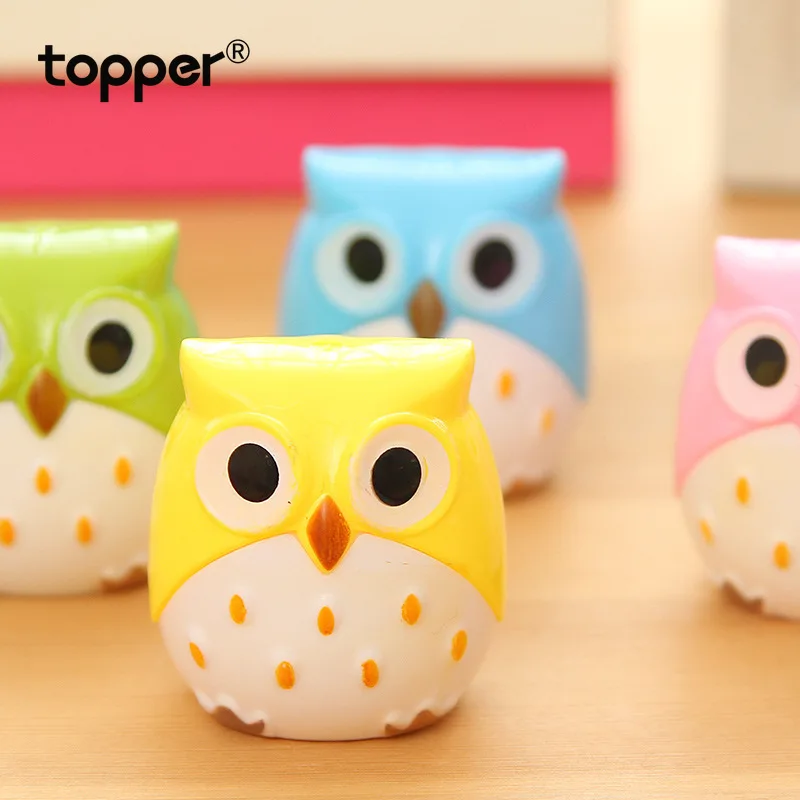 1 шт kawaii мультфильм для карандаша в виде совы точилка инструмент рекламный