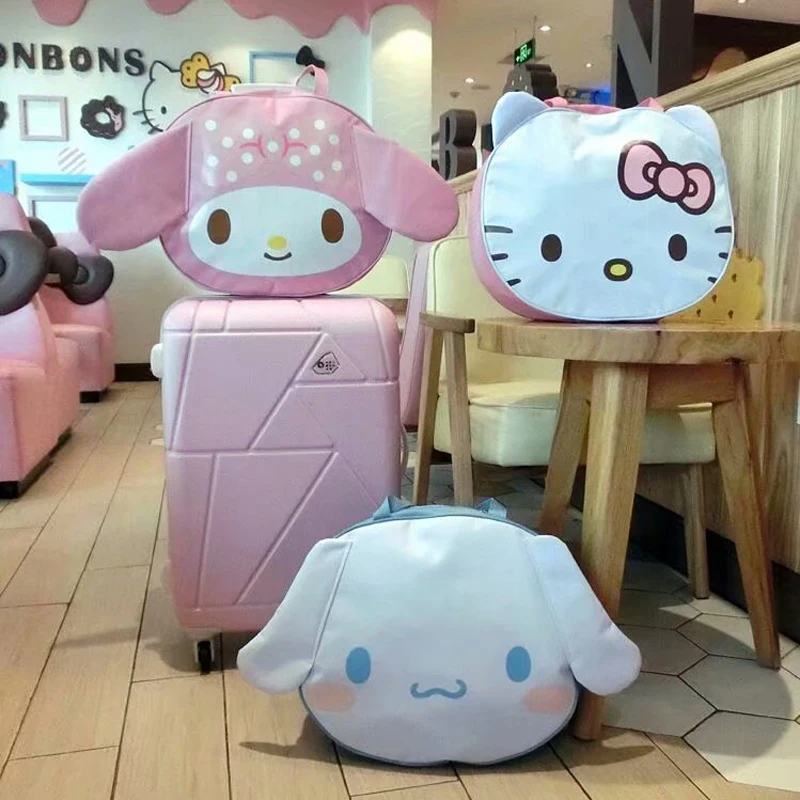 Милая мелодичная голова сумка большая ушастая собака Дорожная котенок кошка на