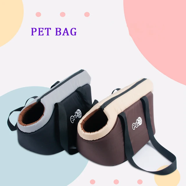 Classic Portable Pet Carrier Soft Puppy Cat Dog Bags Backpack Shoulder Carrier Pet Supplies for Outdoor Hiking Travel Dog Bag