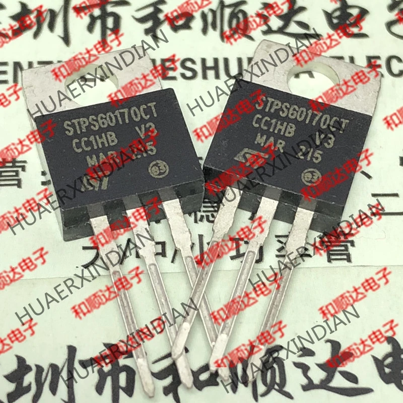 Новый оригинальный STPS60170CT TO-220 170V 60A | Электронные компоненты и принадлежности