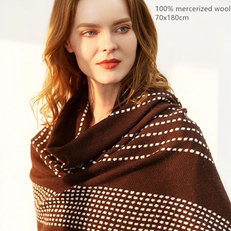 Naizaiga Внутренняя Монголия Фабрика 100% мерсеризованная шерсть Новое поступление