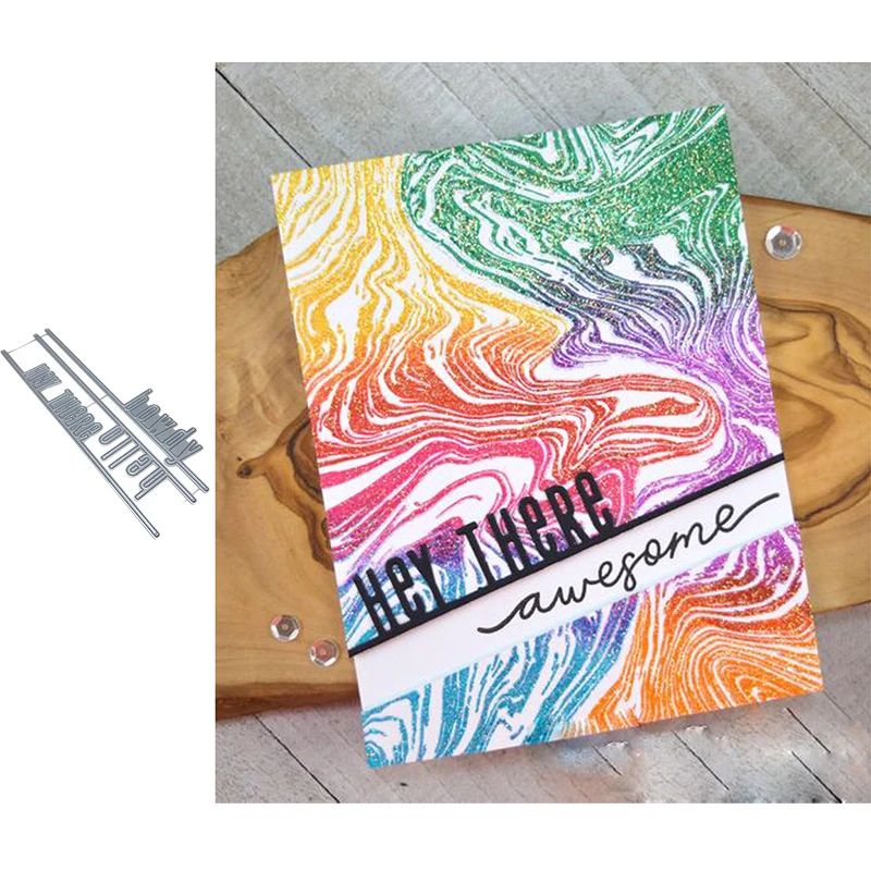 Здравствуйте слова трафарет для скрапбукинга тиснение сделай сам бумага