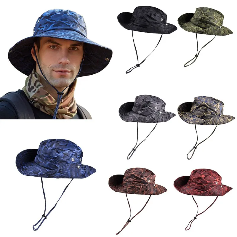 

Fishing Hat UV Protection Hunting Climbing Hat Summer Bucket Hat Women Men Fisherman Hat Outdoor Waterproof Caps Sun Hat